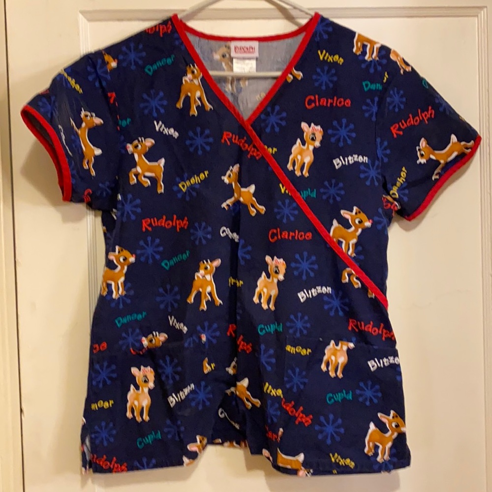 Rudolph Uniform Top